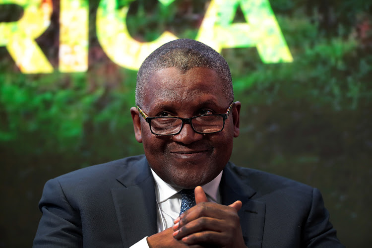 Africa’s richest man, Aliko Dangote