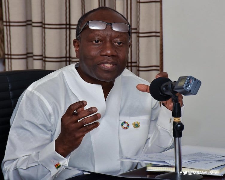 Finance Minister Ken Ofori Atta