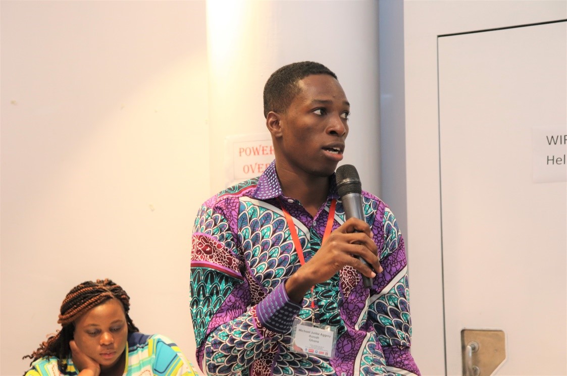 Michael Aggrey-Korsah Jr, a Youth Leader for Health