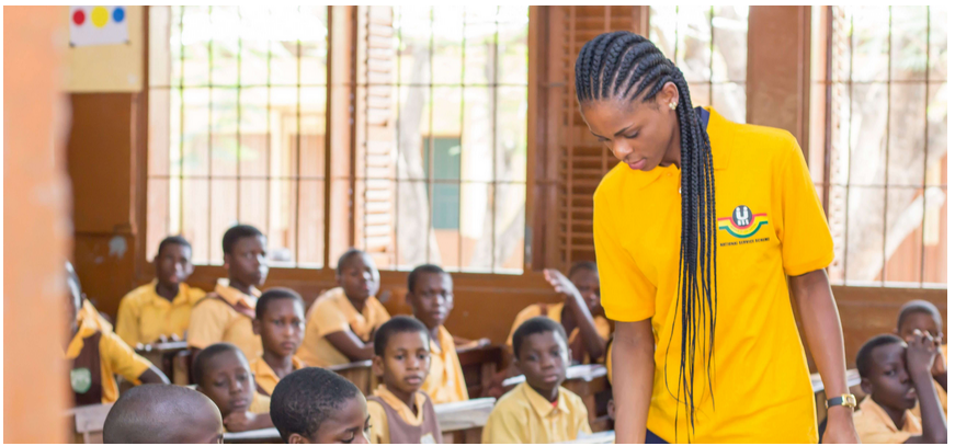 NSS teacher teaching