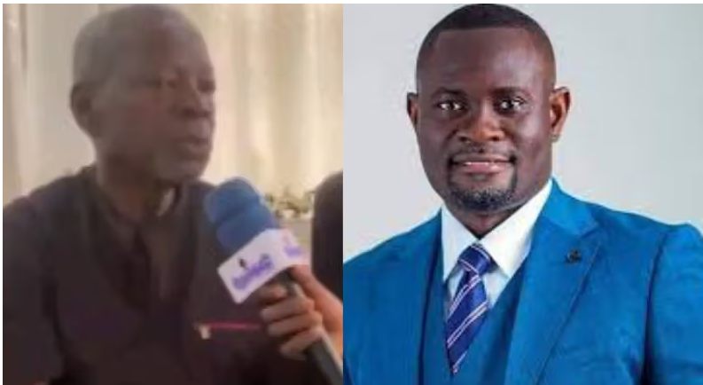 John Kumah and father