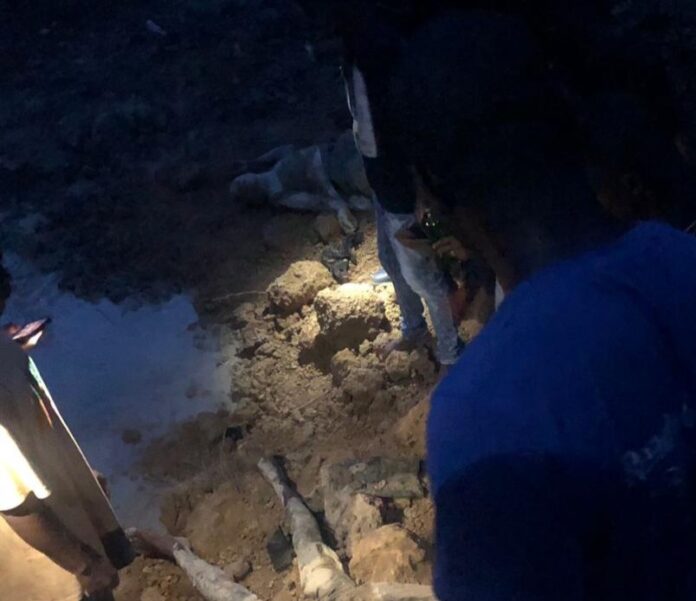 two die in galamsey pit collapse