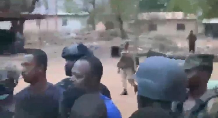 military clash in Bawku