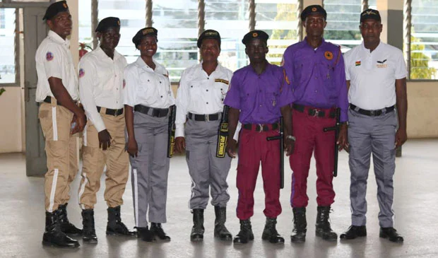 The authorized uniforms