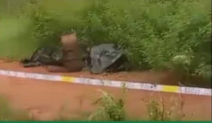 body of woman found with missing body parts