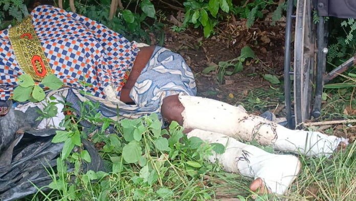 Patient found dumped in a bush at Gomoa Ojobi reported dead