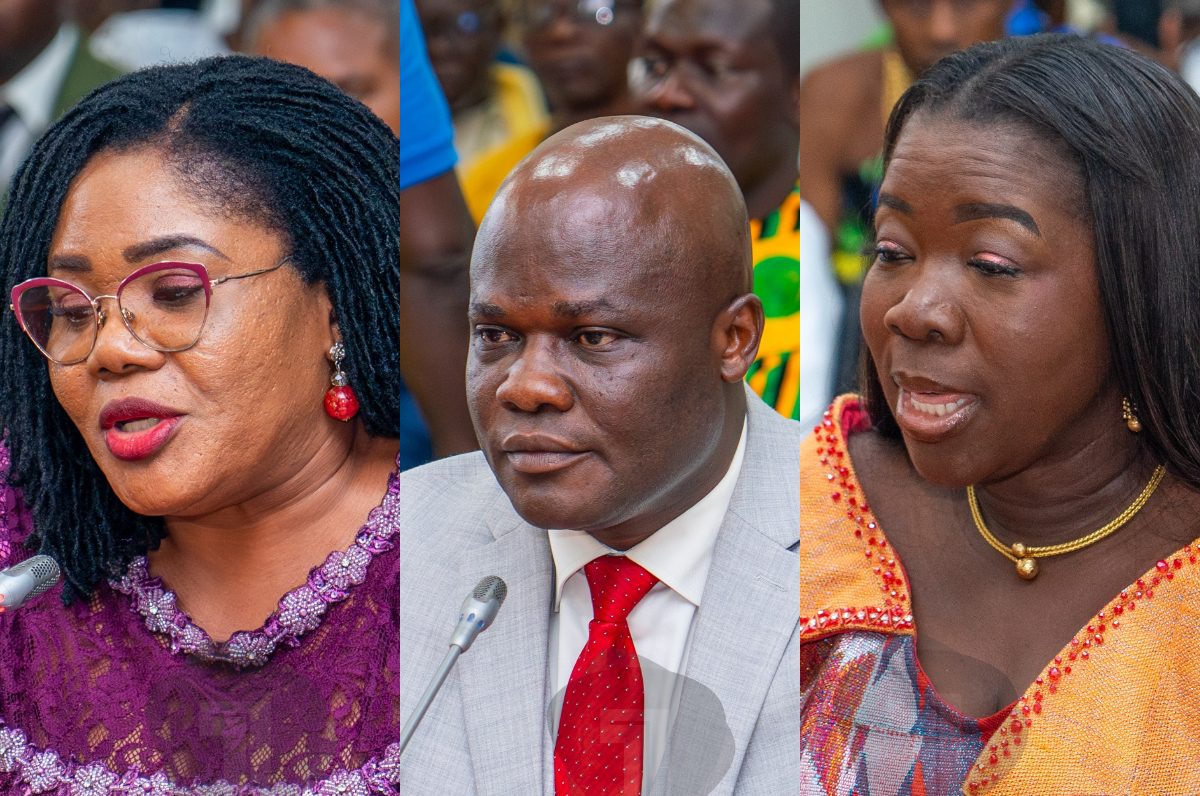 Momo Lartey, Ahmed Ibrahim and Ofosu-Adjare