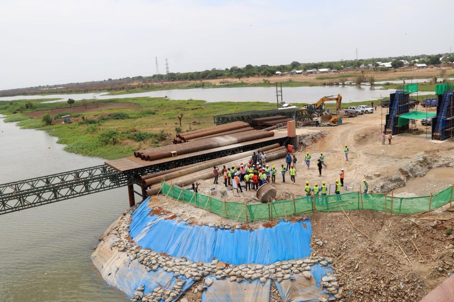 Agbodza bridge inspection